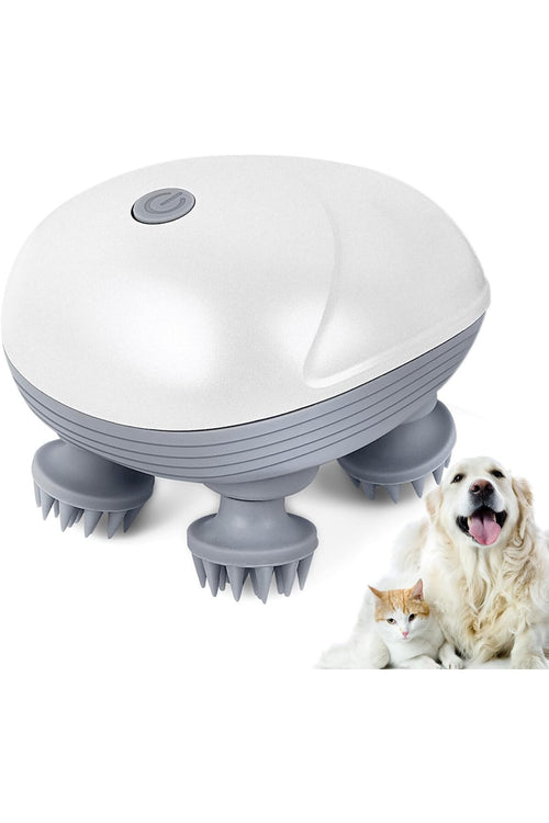 Cordless Electric Scalp & Head Massager – front view on clean background