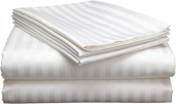 3-Piece Striped Bedsheet Set
