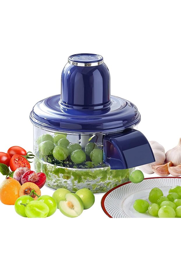2-in-1 Electric Grape & Garlic Peeler – USB charging port
