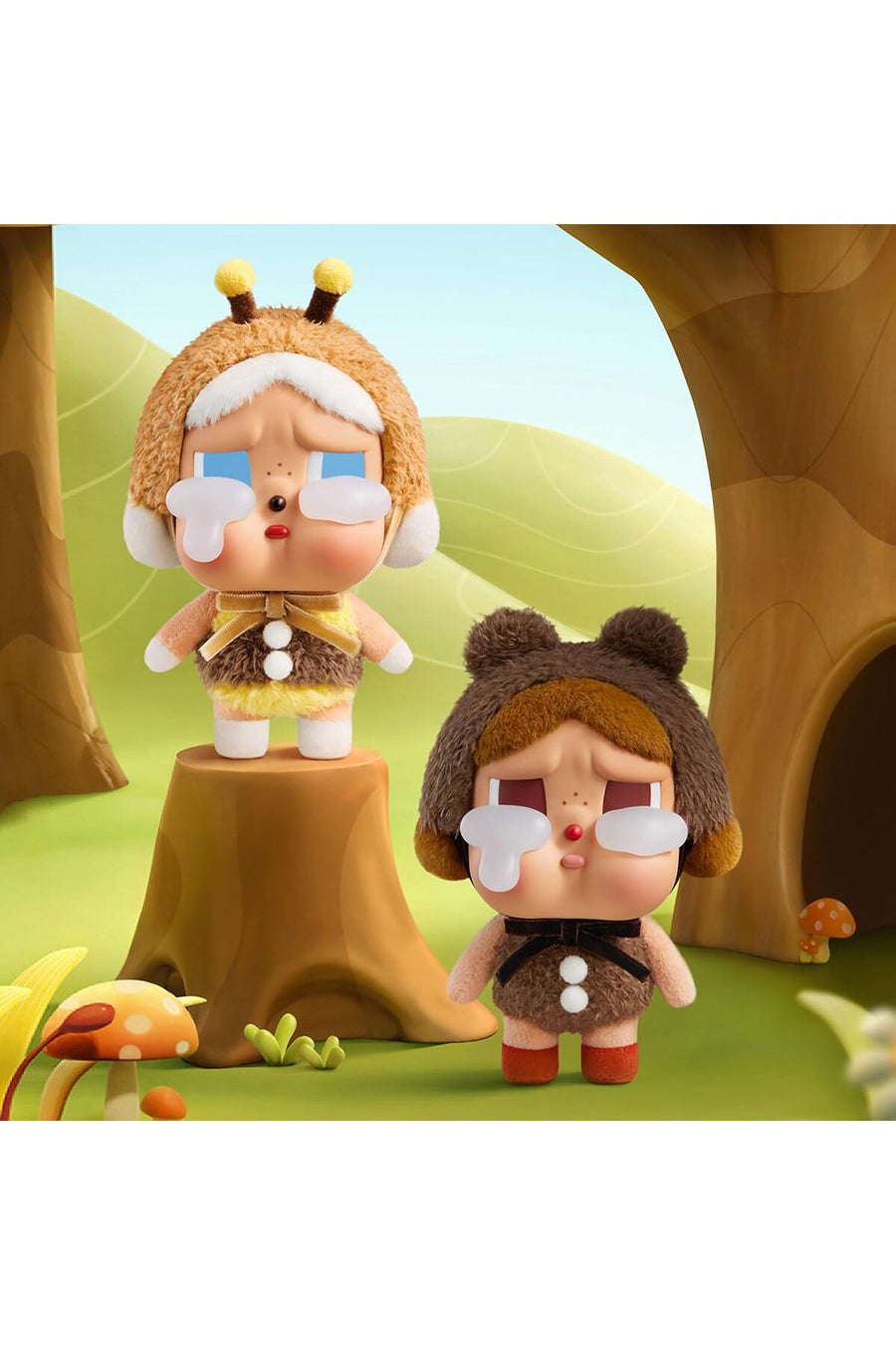 Crybaby Tears Factory Series Plush Toy Blind Box – 1 Collectible Plush Figure