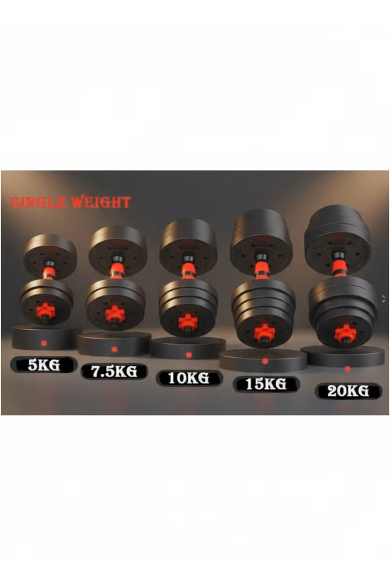Adjustable Dumbbell Barbell Complete Set – product packaging