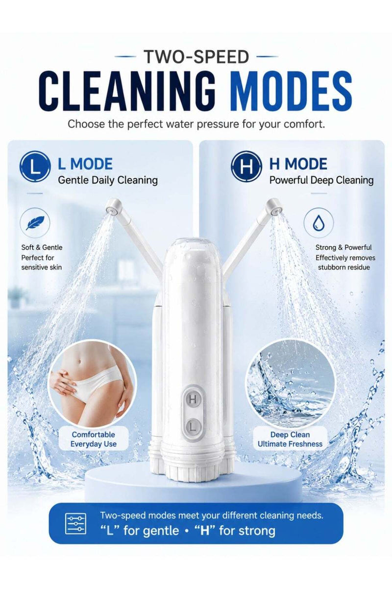Electric Portable Travel Bidet – in use demonstration