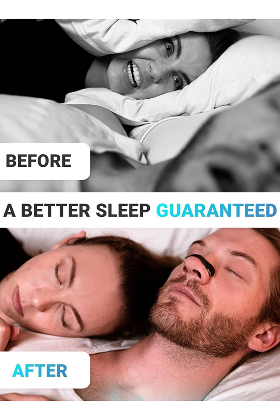 Extra Strength Nasal Strips Kit with Magnetic Dilator – Snoring Relief & Better Sleep, 30 Tabs