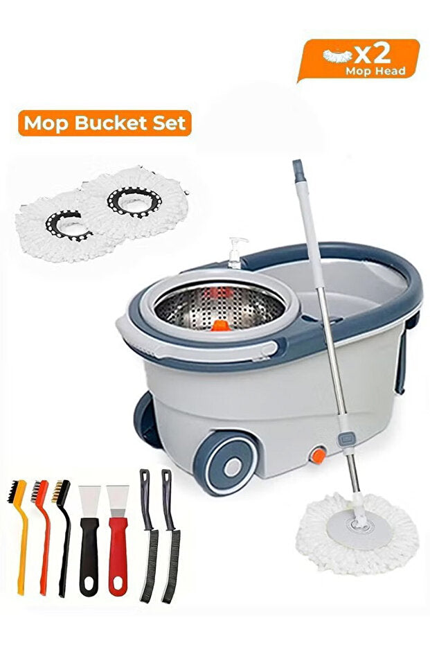 Spin Mop Bucket 360 – Complete Floor Cleaning System