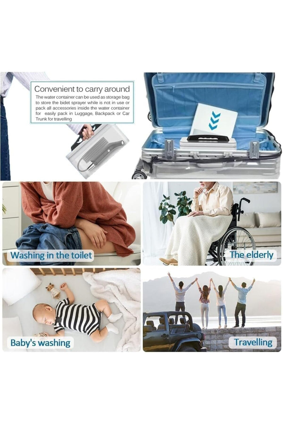 Portable Bidet Shattaf – travel carry view
