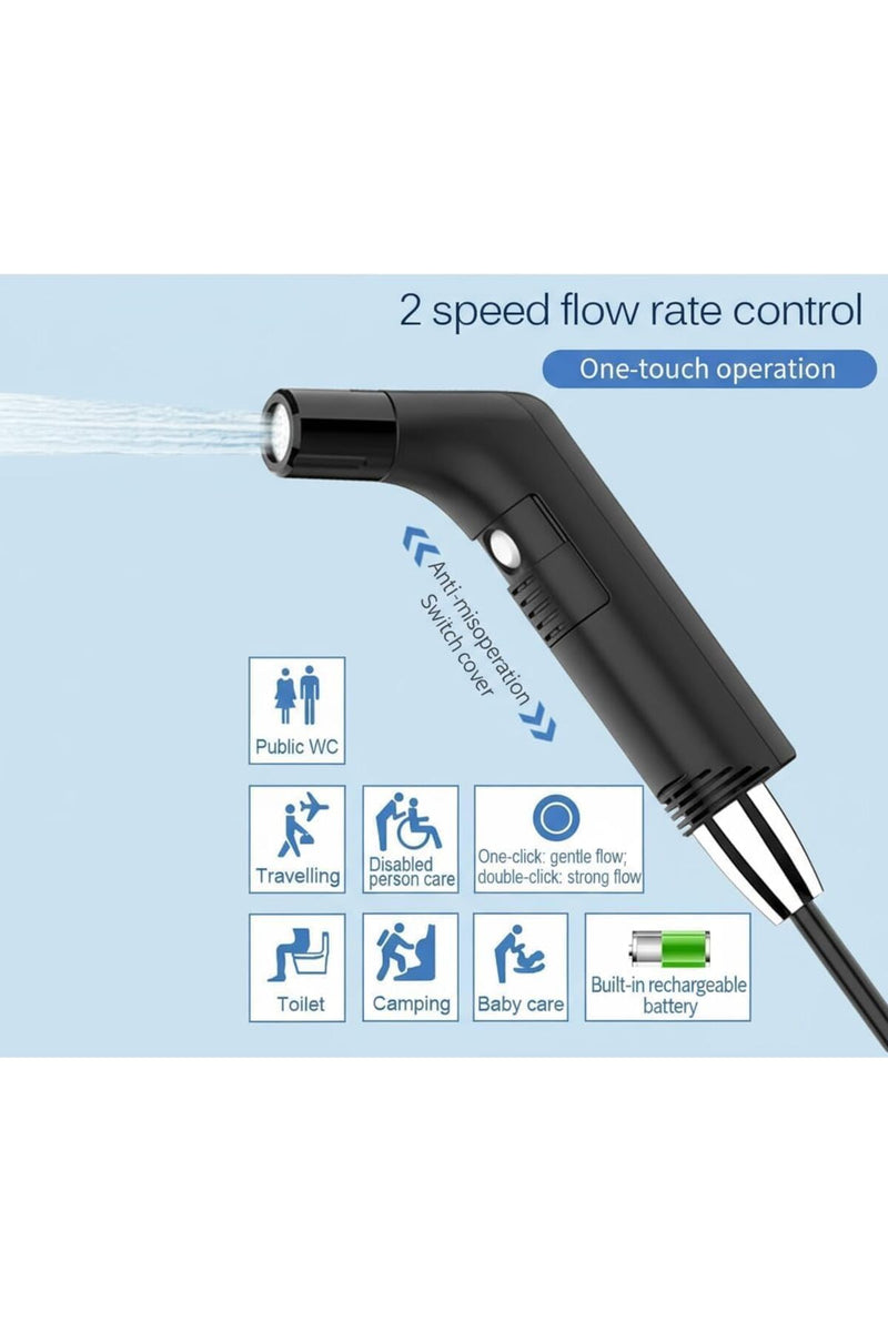 Portable Bidet Shattaf – size comparison reference