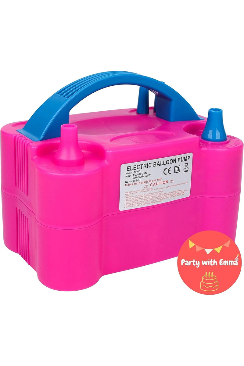 Portable Electric Dual Nozzle Air Blower for Fast Balloon Inflation and Party Decoration