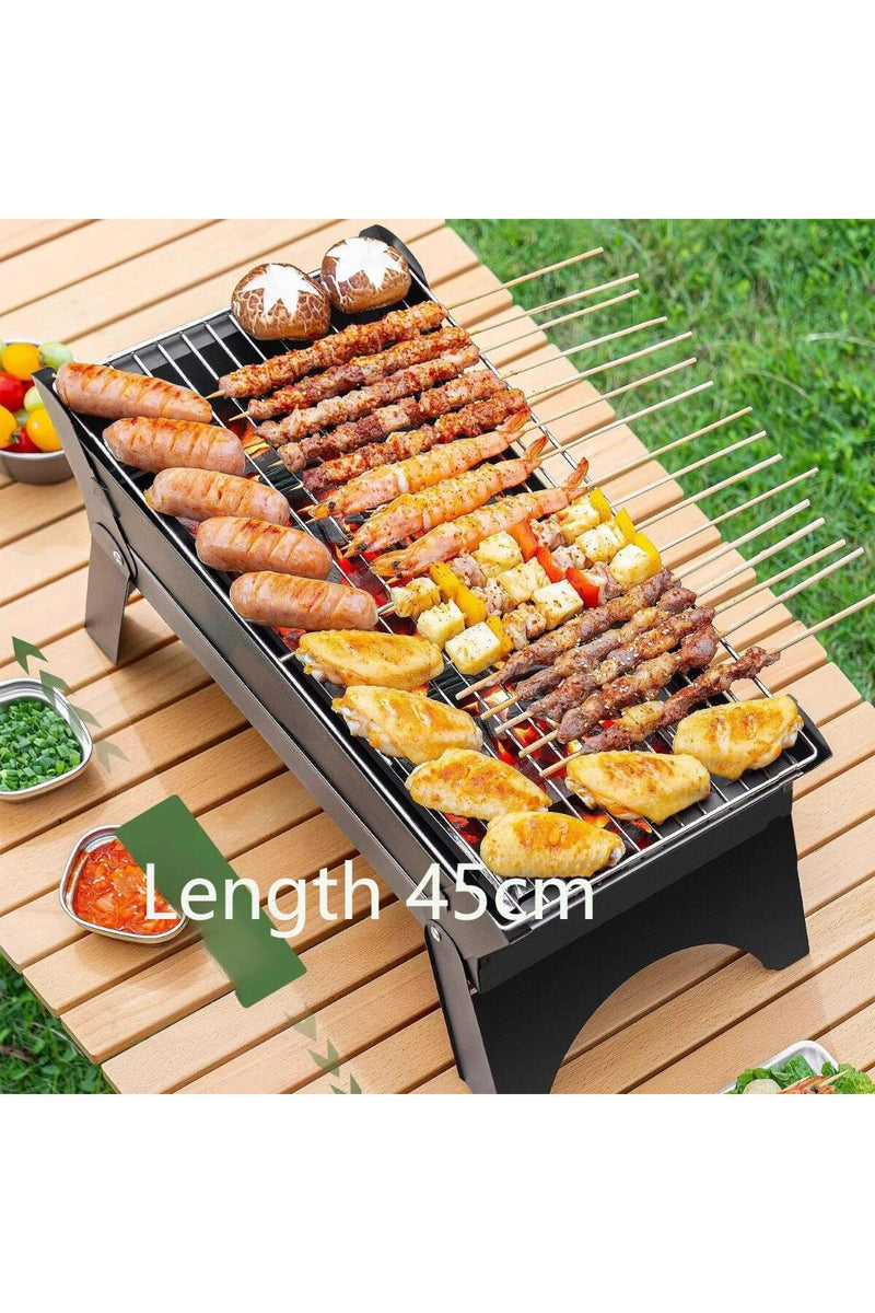 Quadra Fold Portable BBQ Grill – Compact, Foldable, Outdoor Cooking for Camping & Travel