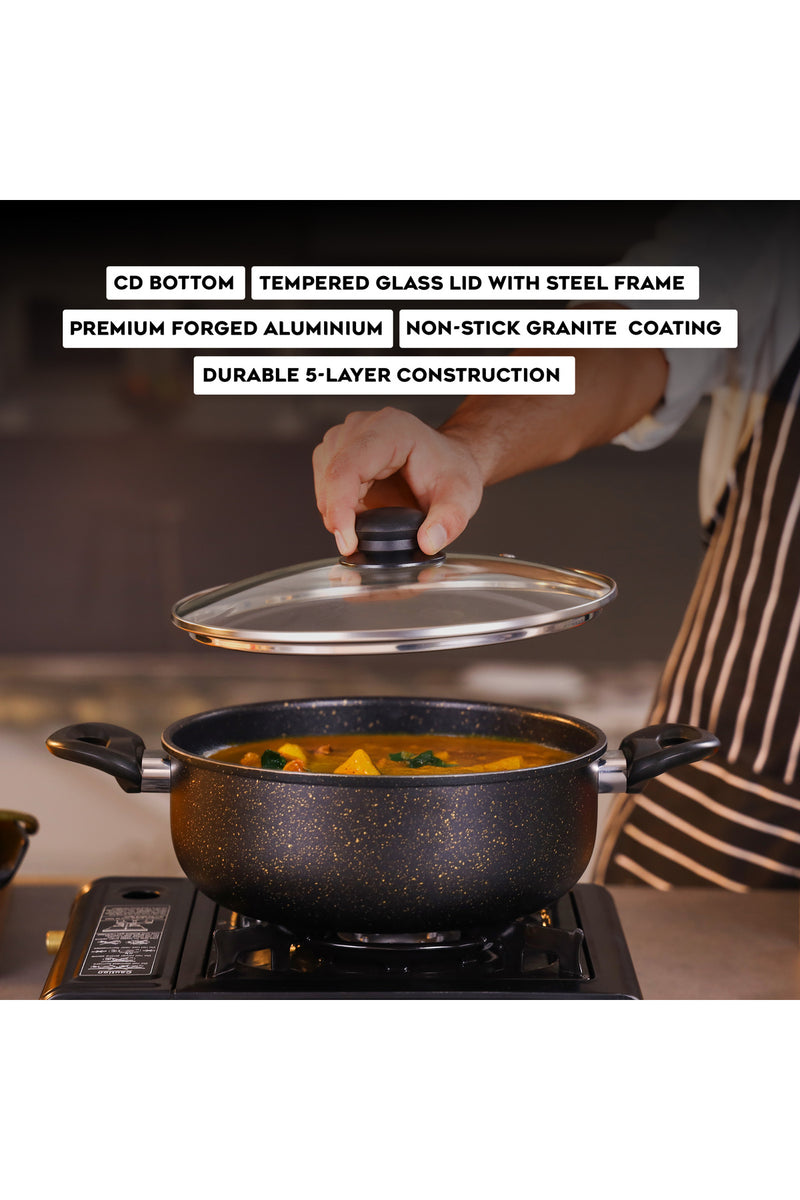 Elite 7-Piece Forged Aluminum Cookware Set RF12622 Forged Aluminium