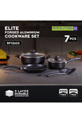 7-Piece Forged Aluminum Cookware Set – Non-Stick Granite Coating, PFOA-Free, All Cooktop Compatible – image 1