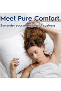 Set of 2 Hotel Pillows 50x70cm – Firm, Soft & Cooling Polyester Fill for Side & Back Sleepers – image 2