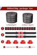 Adjustable Dumbbell & Barbell Set – Home Gym Weight Training Starter Kit – image 2