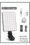 60 LED Selfie Light – Rechargeable with Dual Clip