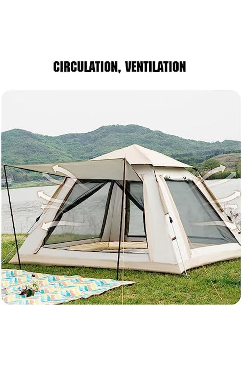 Portable Waterproof Automatic Tent Instant Pop Up Tent Family Camping Tent Cabin for Camping