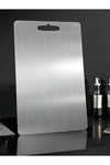 Stainless Steel Metal Cutting Board, Antibacterial, 2 Different Size Options
