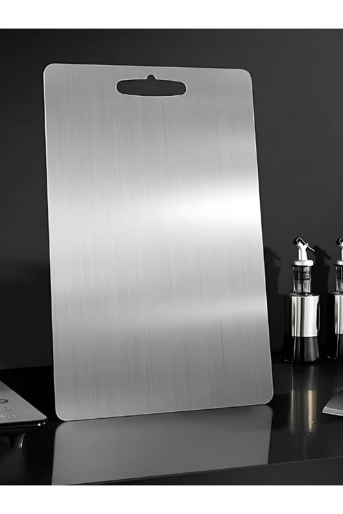 Stainless Steel Metal Cutting Board, Antibacterial, 2 Different Size Options