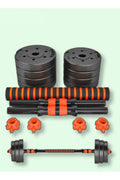 Adjustable Dumbbell & Barbell Set – Home Gym Weight Training Complete Kit – image 2