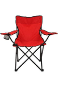 Outdoor Folding Chair Rustproof Strong Frame Cup Holder Portable Camping Folding Chair with Storage – image 1