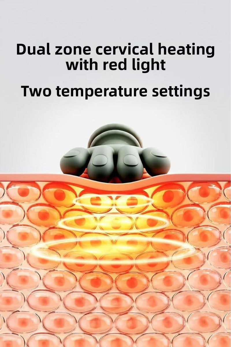 Heated Hand-Shaped Portable Rechargeable Massager - Neck, Back, Leg and Shoulder