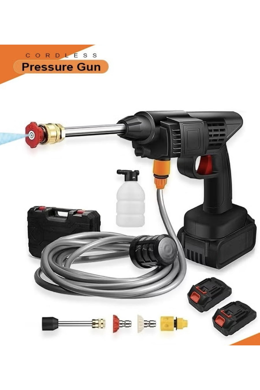 Car Wash Gun Double Battery