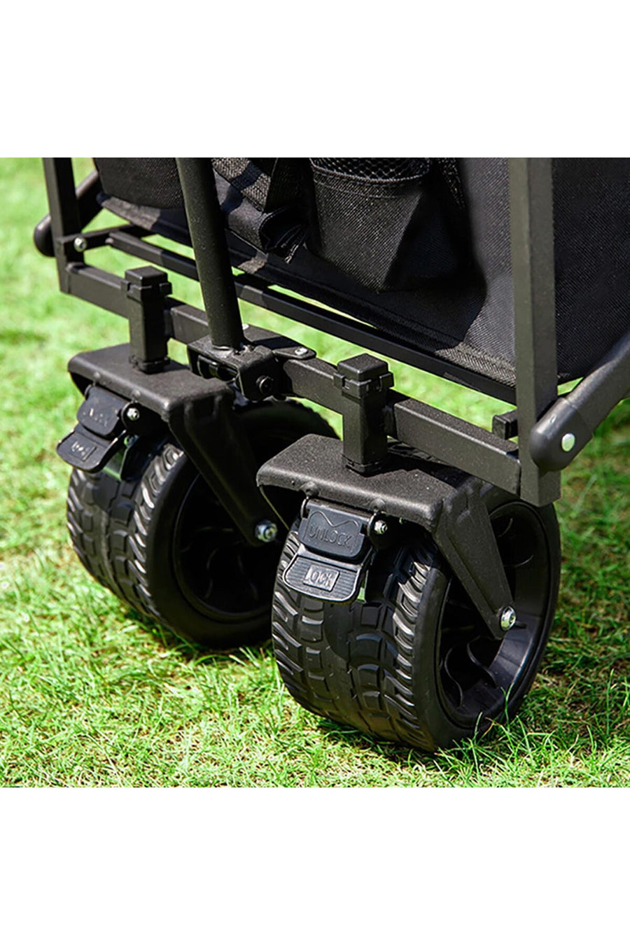 Collapsible Folding Camping Wagon (AF-Black)
