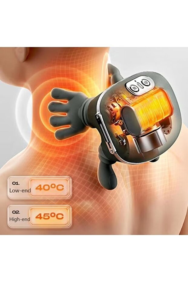 Neck & Shoulder Massager – remote control and settings