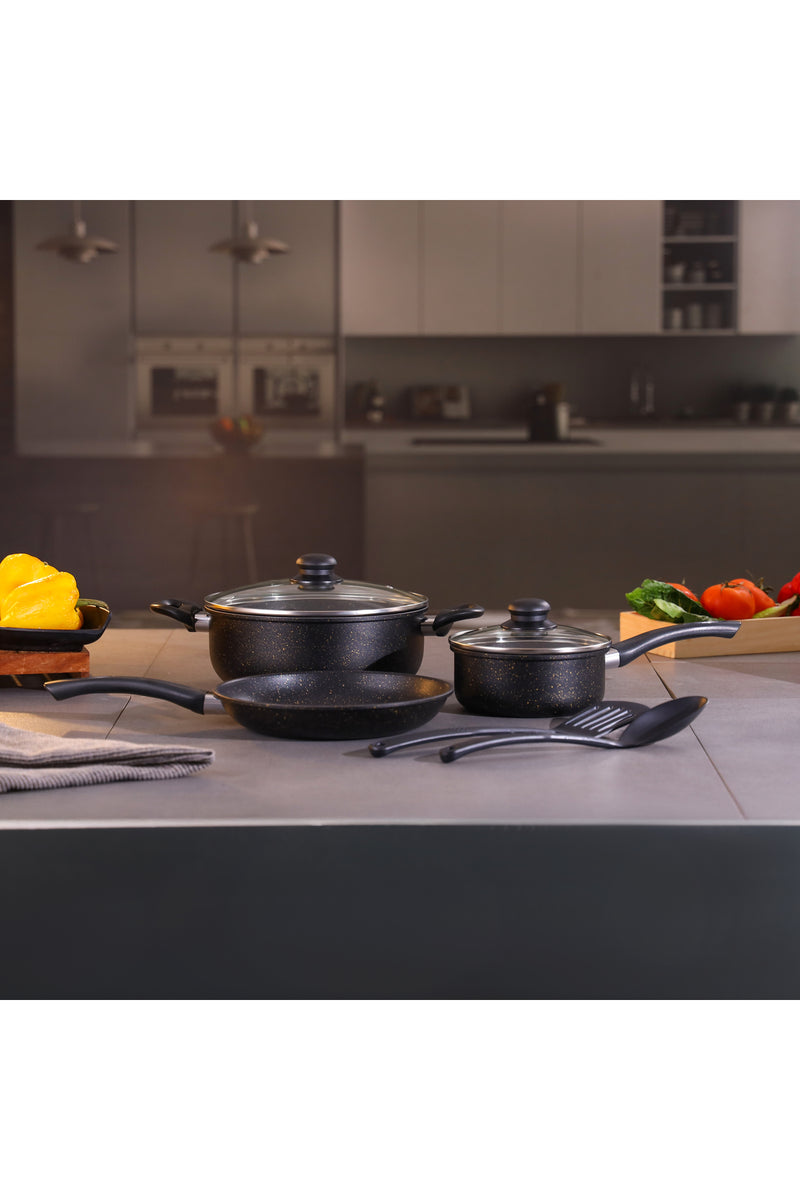 Elite 7-Piece Forged Aluminum Cookware Set RF12622 Forged Aluminium