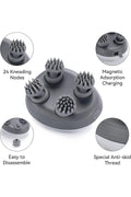 Electric Head Scalp Massager, Handheld Cordless Waterproof Massager for Pet Hair Growth & Stress – image 3