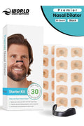 Extra Strength Nasal Strips Kit with Magnetic Dilator – Snoring Relief & Better Sleep, 30 Tabs – image 1