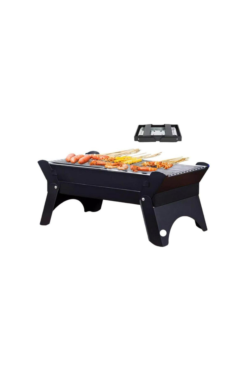 Quadra Fold Portable BBQ Grill – Compact, Foldable, Outdoor Cooking for Camping & Travel