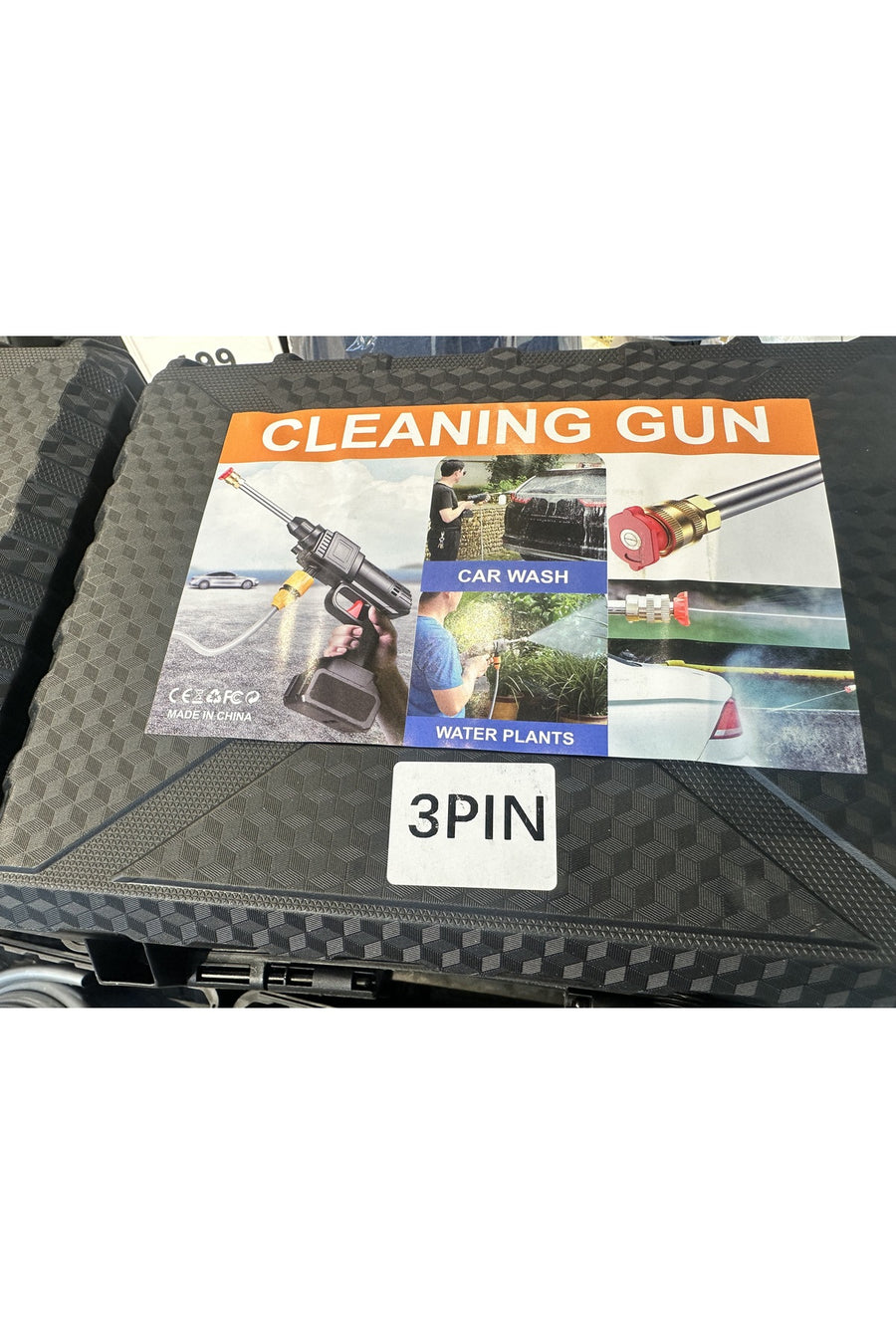 Car Wash Gun Double Battery