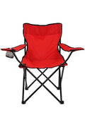 Outdoor Folding Chair Rustproof Strong Frame Cup Holder Portable Camping Folding Chair with Storage – image 2
