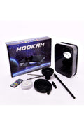 Portable shisha hookah set, modern acrylic with silicone bowl, hose, charcoal holder, remote control – image 4