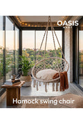 Hanging Hammock Swing Chair – Indoor & Outdoor, Adjustable Height – image 1