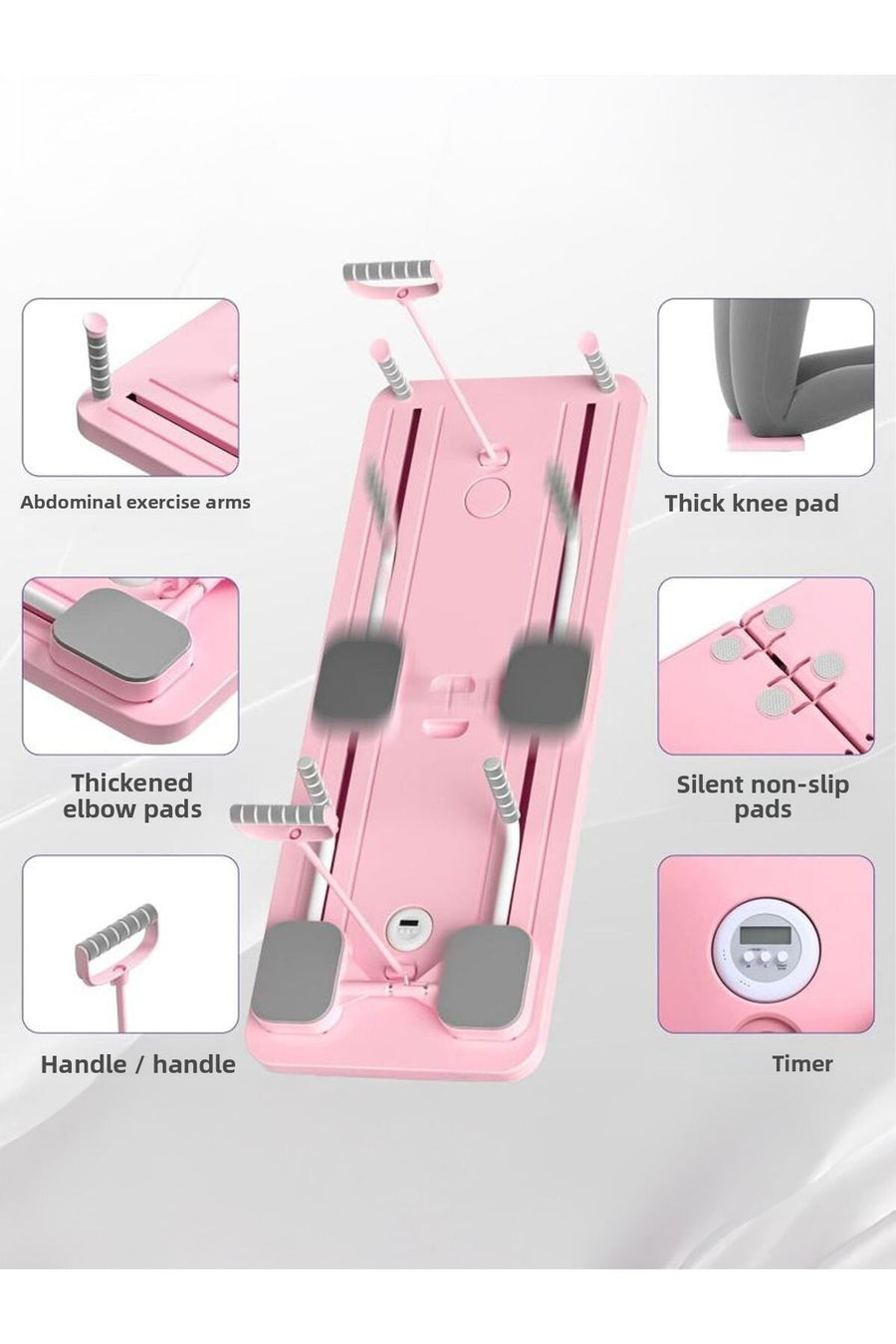 Foldable Pilates Reformer Board – detail close-up