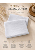 Microfiber Pillow Cases Set of 2 – Soft Breathable with Envelope Closure (50x75cm) – image 2