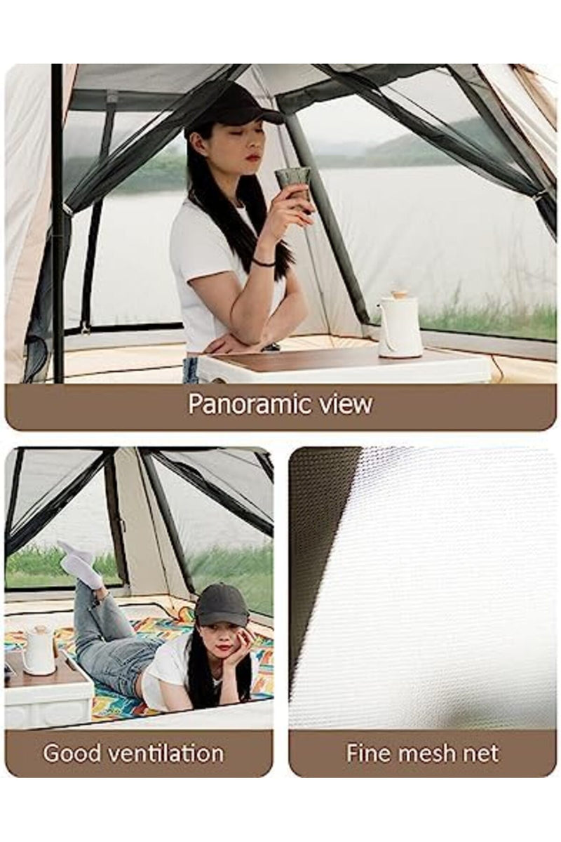 Portable Waterproof Automatic Tent Instant Pop Up Tent Family Camping Tent Cabin for Camping