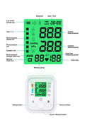 Digital Upper Arm Blood Pressure Monitor – LCD Display, Voice Function, Memory, 6-Month Warranty – image 5
