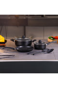 7-Piece Forged Aluminum Cookware Set – Non-Stick Granite Coating, PFOA-Free, All Cooktop Compatible – image 6
