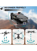 Foldable Quadcopter Drone E88 Pro Max – Dual 4K Camera, Gesture Control, Altitude Hold, Carrying Case Included – image 2