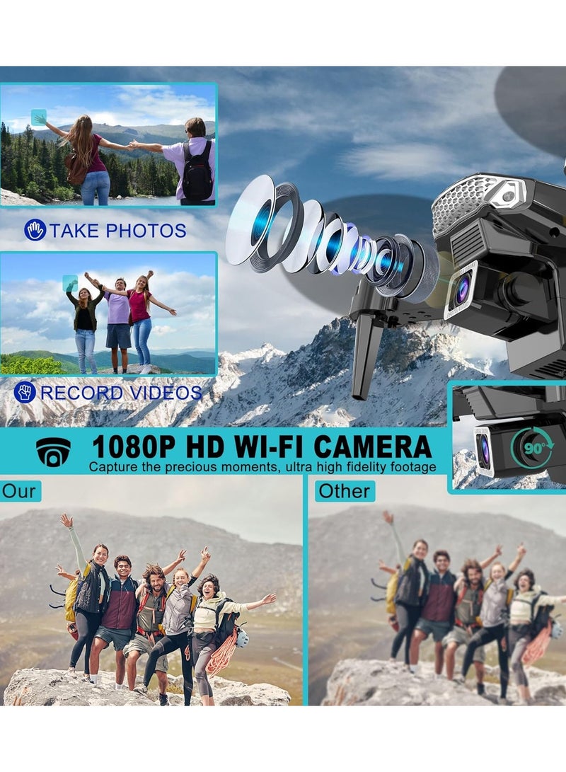 Foldable Quadcopter Drone E88 Pro Max – camera and remote control