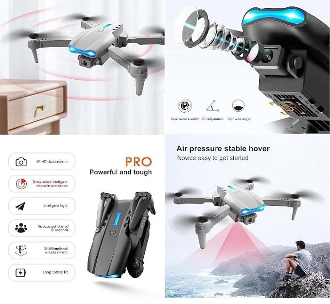 E99 Drone – full product display with controller