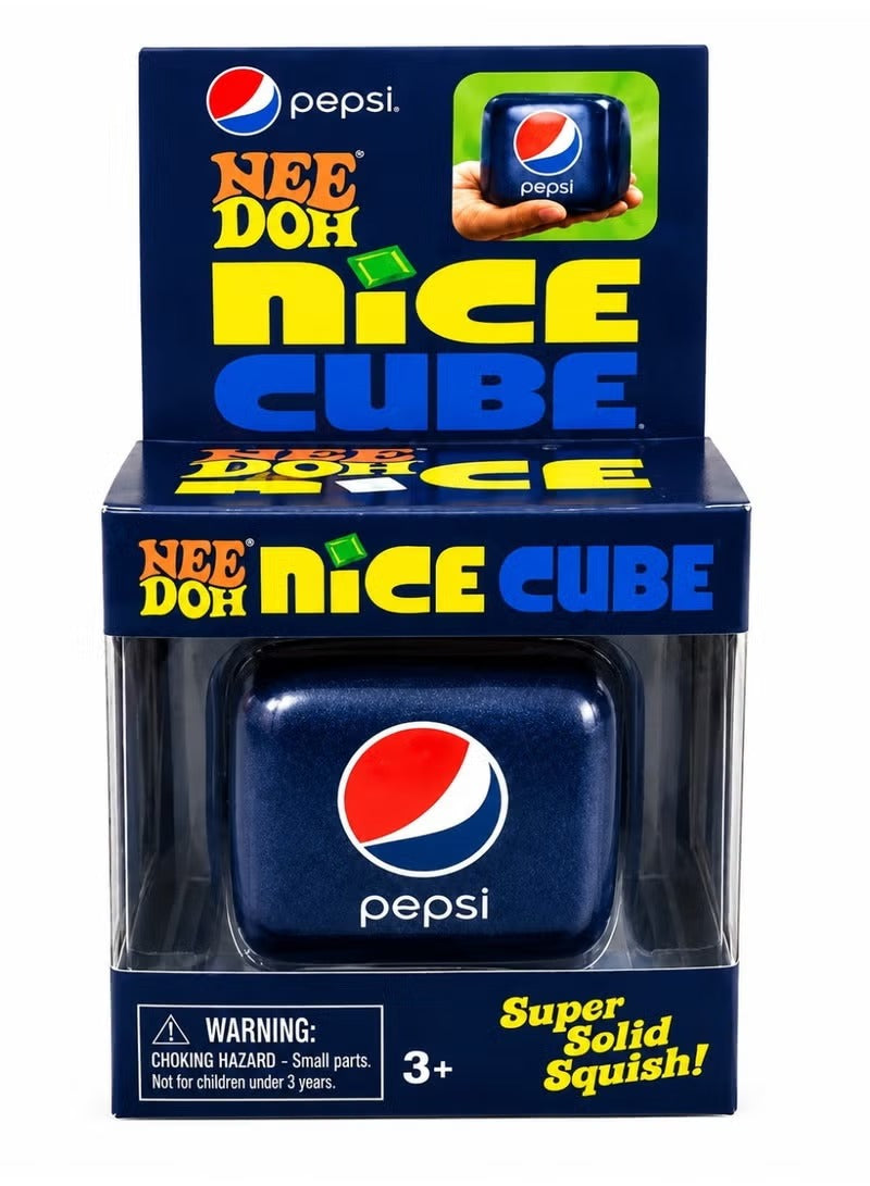 Nee Doh Nice Cube Squishy Stress Toy – all three editions together