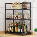 Kitchen Multifunctional Wall-Mounted Storage Rack – Organizer for Spices, Utensils and More – image 1