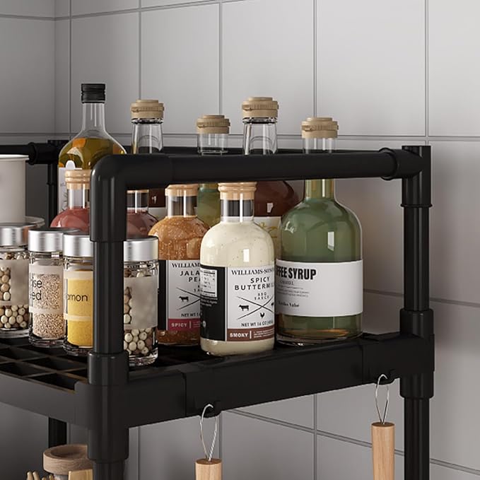 Kitchen Wall Storage Rack – lifestyle kitchen view