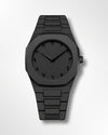 Stainless Steel Arabic Numeral Watch – Minimalist Men's Dress Watch
