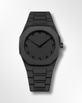 Stainless Steel Arabic Numeral Watch – Minimalist Men's Dress Watch – image 1